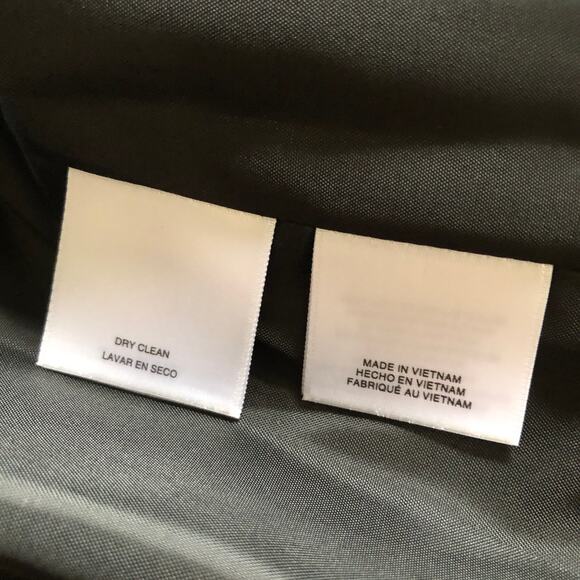 Kasper Yellow Windowpane Plaid Open Front Blazer Jacket 6 Medium Longline Career - Picture 10 of 12